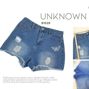 New Kids Denim Shorts (B2028)